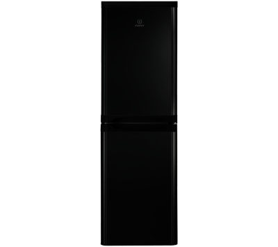 INDESIT  CAA55K Fridge Freezer - Black